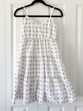 Sim and Sam White Sundress